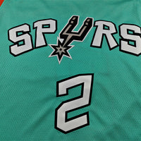Men's San Antonio Spurs Dylan Harper #2 Turquoise 2022/23 Swingman Jersey - City Edition