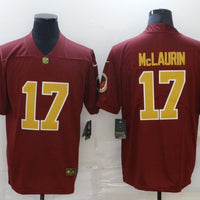 Men's Washington Commanders Terry Mclaurin #17 Red Player Game Jersey1