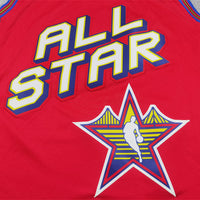 Men's San Antonio Spurs Victor Wembanyama #1 Red 2025 NBA All-Star Game Swingman Player Jersey1