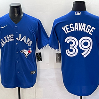 Men's Toronto Blue Jays Trey Yesavage #39 Rush Blue Replica Player Jersey