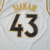 Men's Toronto Raptors Pascal Siakam White Swingman Player Jersey1