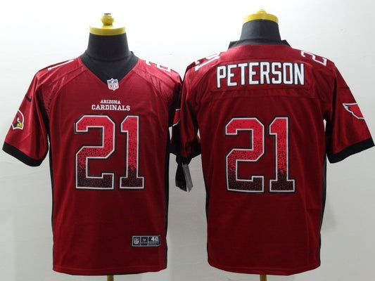 Men's Arizona Cardinals Patrick Peterson #21 Red Game Jersey1