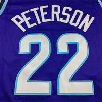 Men's Utah Jazz Darryn Peterson #22 Purple Swingman Jersey - Icon Edition