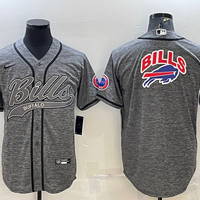 Men's Buffalo Bills Gray Player Jersey1