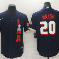 Men's Los Angeles Angels Jared Walsh #20 ALL STAR Baseball Jersey1