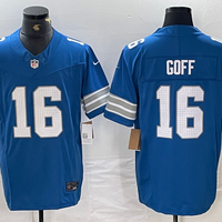 Jared Goff #16 Detroit Lions Blue Vapor Limited Jersey - JerseysFreak