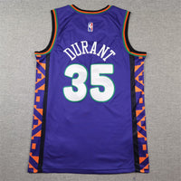 Men's Phoenix Suns Kevin Durant #35 Purple 2024/25 Swingman Player Jersey1 - City Edition