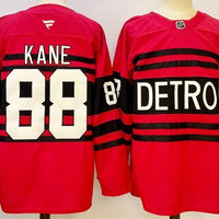 Men's Detroit Red Wings Patrick Kane #88 Fanatics Red Player Jersey