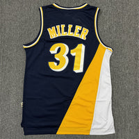 Men's Indiana Pacers Reggie Miller #31 Navy Replica Jersey1