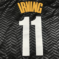 Men's Brooklyn Nets Kyrie Irving Black 2020/21 Swingman Jersey1 - City Edition
