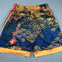 Men's Golden State Warriors Year of Rabbit Edition Pocket Shorts1