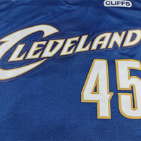 Men's Cleveland Cavaliers Donovan Mitchell #45 Navy Swingman Jersey - Classic Edition