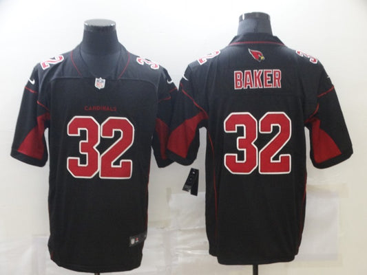 Men's Arizona Cardinals Budda Baker #32 Black Game Jersey1