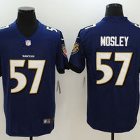 Men's Baltimore Ravens C.J. Mosley #57 Purple Game Player Jersey1