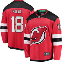 Men's New Jersey1 Devils Jamie Ondrej Palat #18 Red Player Game Jersey1