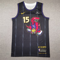 Men's Toronto Raptors Vince Carter #15 Black 2024/25 Swingman Player Jersey1 - City Edition