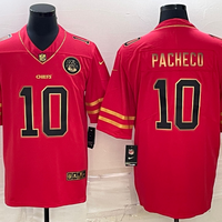 Men's Kansas City Chiefs Isiah Pacheco #10 Red Player Jersey1