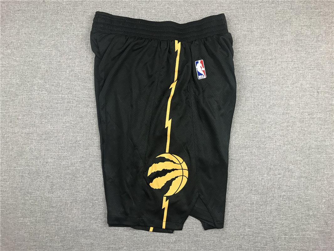 Men's Toronto Raptors Black Basketball Shorts1 City Edition