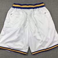 Men's UCLA Bruins White Basketball Shorts