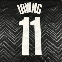 Men's Brooklyn Nets Kyrie Irving #11 Black 2020/21 Swingman Player Jersey1