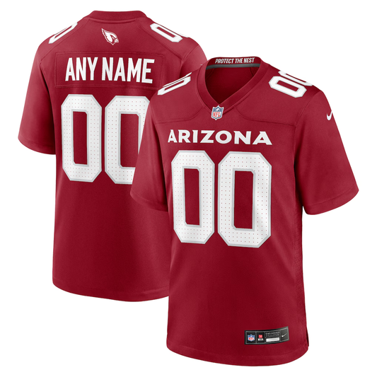 Custom1 Arizona Cardinals Game Jersey1 - Cardinal Stitched American Football Jerseys