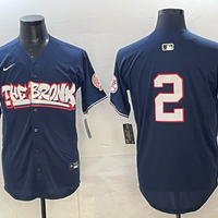 Men's New York Yankees Derek Jeter #2 Navy Game Jersey