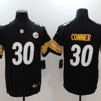 Men's Pittsburgh Steelers James Conner #30 Black Vapor F.U.S.E. Limited Jersey1