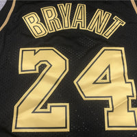 Men's Los Angeles Lakers Kobe Bryant #24 Black Replica Jersey1