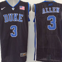 Men's Duke Blue Devils Grayson Allen #3 Black Game Jersey