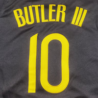 Men's Golden State Warriors Jimmy Butler #10 Black Swingman Jersey1 - Statement Edition