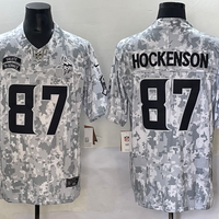 Men's Minnesota Vikings T.J. Hockenson #87 Arctic Camo 2024 Salute to Service Retired Player Limited Jersey