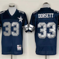 Tony Dorsett Dallas Cowboys Mitchell Ness Navy Legacy Replica Player Jersey - JerseysFreak