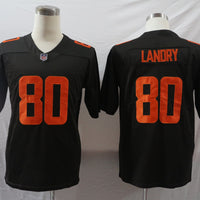 Men's Cleveland Browns Jarvis Landry #80 Brown Alternate Legend Jersey1