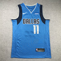 Men's Dallas Mavericks Kyrie Irving #11 Royal Fast Break Replica Jersey1 - Icon Edition