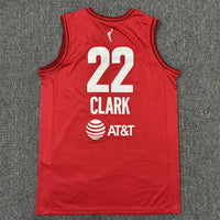 Men's Indiana Fever Caitlin Clark #22 Red Basketball Jersey