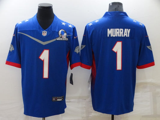 Men's Arizona Cardinals Kyler Murray #1 Blue All Star Game Jersey1