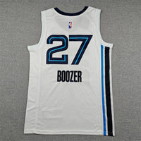 Men's Memphis Grizzlies Cameron Boozer #27 White Swingman Jersey - Association Edition