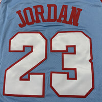 Men's Chicago Bulls Michael Jordan #23 Blue Swingman Jersey1