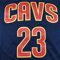Men's Cleveland Cavaliers LeBron James #23 Navy Swingman Fashion Jersey1