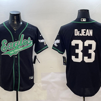Men's Philadelphia Eagles Cooper DeJean #33 Black Player Jersey1