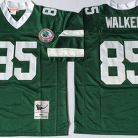 Men's New York Jets Wesley Walker Mitchell & Ness Green Legacy Replica Jersey1