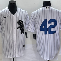Men's Chicago White Sox #42 White 2023 Jackie Robinson Day Authentic Jersey1