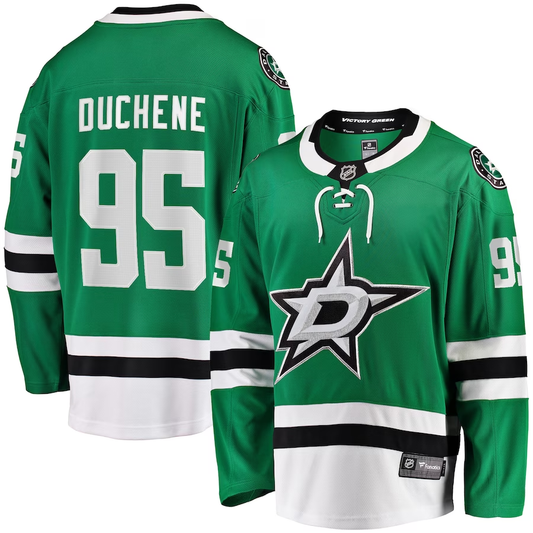 Men's Dallas Stars Matt Duchene #95 Kelly Green Home Breakaway Player Jersey1