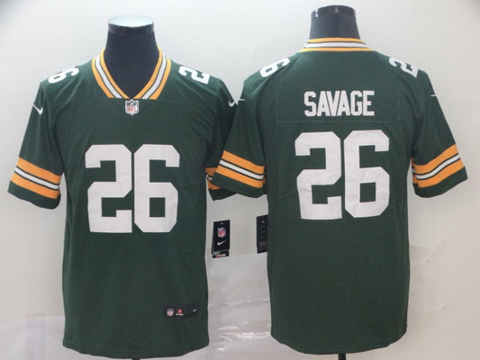 Men's Green Bay Packers Darnell Savage #26 Green Game Jersey1