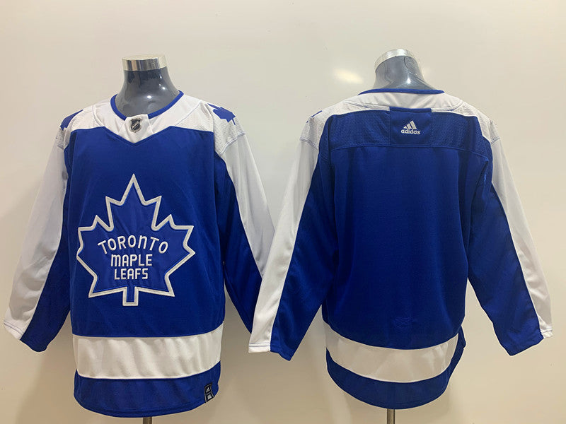 Men's Toronto Maple Leafs Blue Team Classic Blank Jersey1
