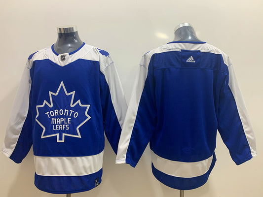 Men's Toronto Maple Leafs Blue Team Classic Blank Jersey1