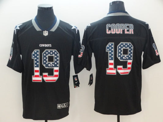 Men's Dallas Cowboys Amari Cooper #19 Black Game Jersey1