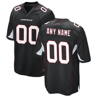 Arizona Cardinals Black Custom Jersey