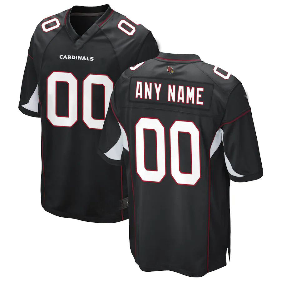 Arizona Cardinals Black Custom Jersey