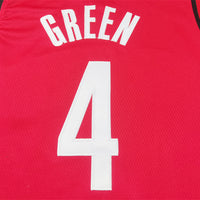 Men's Houston Rockets Jalen Green #4 Red Swingman Jersey1 - Icon Edition